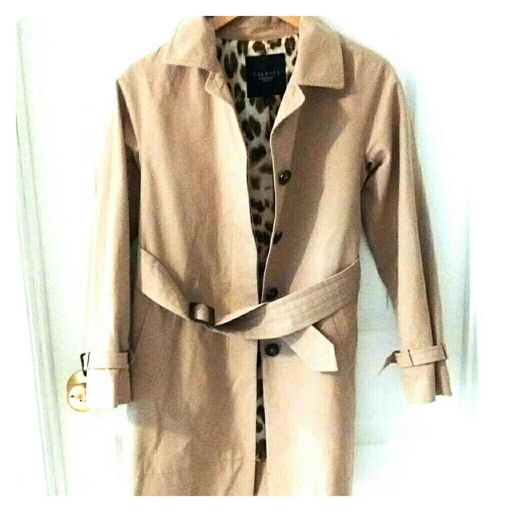 Like New! Talbots Trench Coat